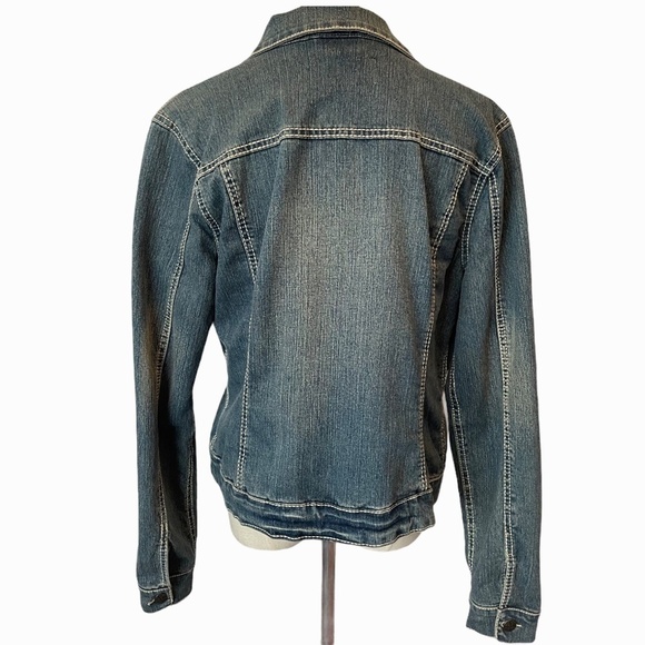 Roadrunner Ladies Medium/Dark Wash Denim Jacket - Picture 5 of 10